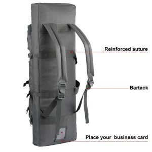 32 38 42 48 inch Tactical Double Rifle Case Molle Rifle Bag Sniper.